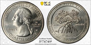 2020-W 25C Salt River Bay NP V75 MS66