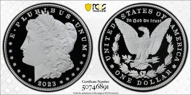 2023-S $1 Morgan Dollar PR70DCAM