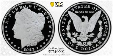 2023-S $1 Morgan Dollar PR70DCAM
