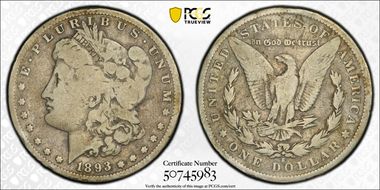1893-S $1 G6