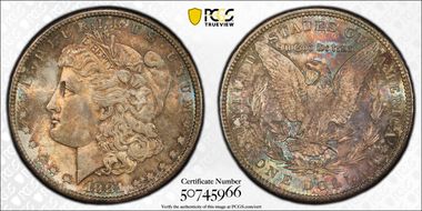 1881-S $1 MS65