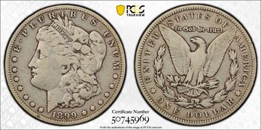 1899-O $1 F15