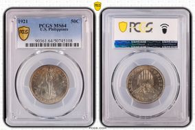 1921 50C MS64