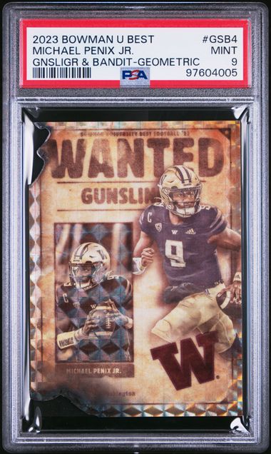 2023 Bowman #GSB-4 Michael Penix Jr. front