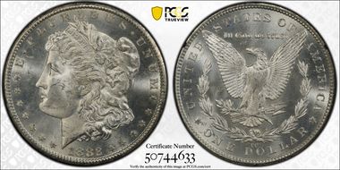 1882-CC $1 GSA Hoard MS63