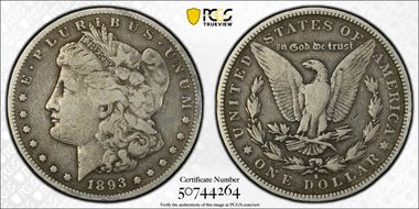 1893-S $1 F12