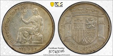1933  Peseta (34) N1