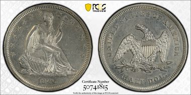 1840 50C Small Letters N1