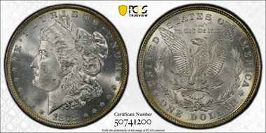 1878 8TF $1 MS64