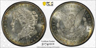 1878-S $1 MS64