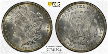 1880 $1 MS63