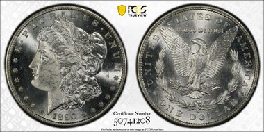 1890-S $1 MS63