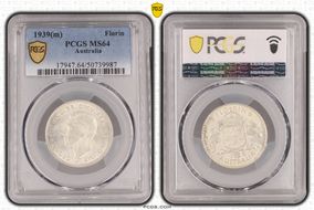 1939(m) Florin MS64