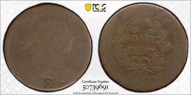 1803 1C S-261, Sm Date, Lg Frac PO1BN