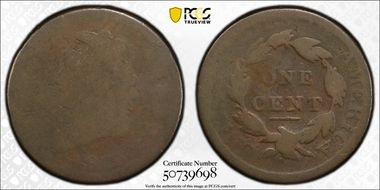 1812 1C Large Date FR2BN