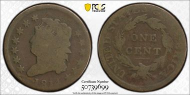 1814 1C Plain 4 AG3BN