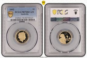 2002 $2 PR70DCAM