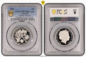 2001 20C Capital Territory PR70DCAM