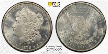 1878-CC $1 MS63
