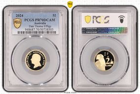 2024 $2 Dan Thorne Effigy PR70DCAM