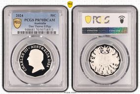 2024 50C Dan Thorne Effigy PR70DCAM