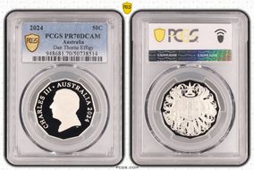 2024 50C Dan Thorne Effigy PR70DCAM