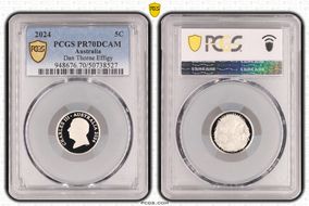 2024 5C Dan Thorne Effigy PR70DCAM