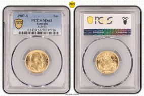 1907-S Sov S-3973 MS63