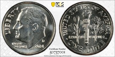 2024-D 10C First Strike MS67FB