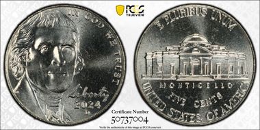 2024-D 5C First Strike MS67FS