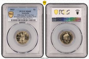 2023 $2 35th Ann $2 Coin Set Invictus Games, Sydney 2018 MS68