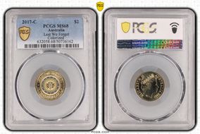 2017-C $2 Lest We Forget Colorized MS68