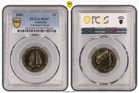 2003 $1 Vietnam Forces MS67