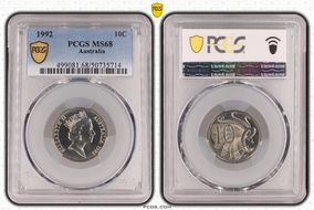 1992 10C MS68