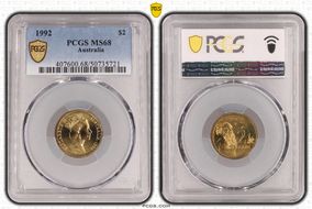 1992 $2 MS68