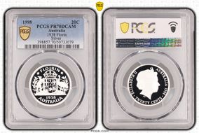 1998 20C 1938 Florin Silver PR70DCAM