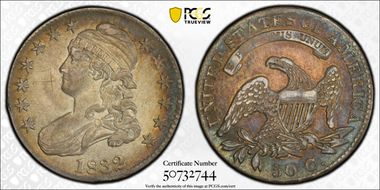 1832 50C Small Letters N1