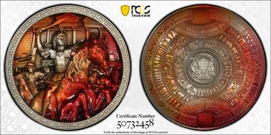 2023 25000 Fr Alexander the Great Colorized Antique Finish SP70