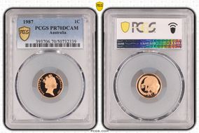 1987 1C PR70DCAM