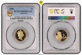 1998 $2 PR69DCAM