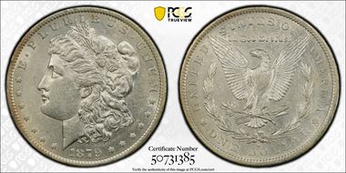 1879-O $1 AU53