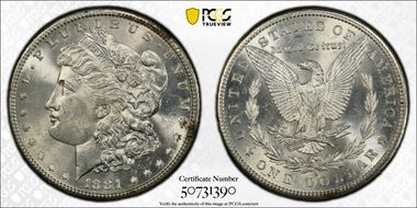 1881-S $1 MS64