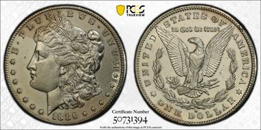 1886-S $1 N1