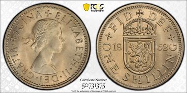 1962 Shil S-4148 Scottish Rev MS65