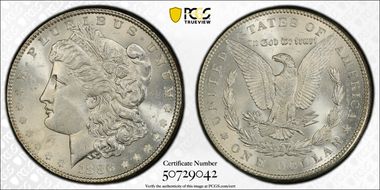 1886 $1 MS63
