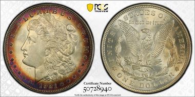 1921 $1 Morgan N1