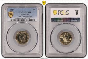 2024 $2 Dan Thorne Effigy MS69