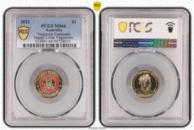 2023 $2 Vegemite Centenary Colorized Happy Little Vegemites MS66