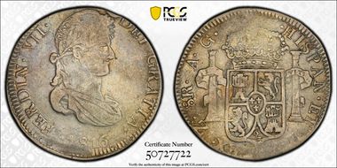 1816-Zs AG 8 R Sm Bust I(.)G VF30