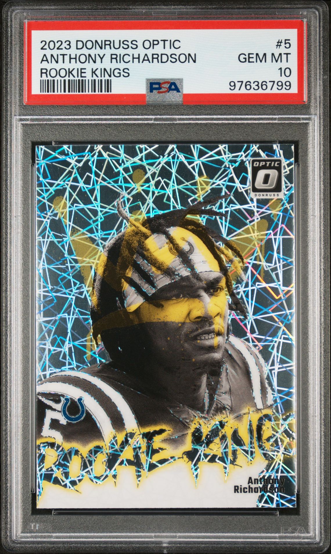 2023 Panini Panini Donruss Optic Rookie Kings #5 Anthony Richardson front